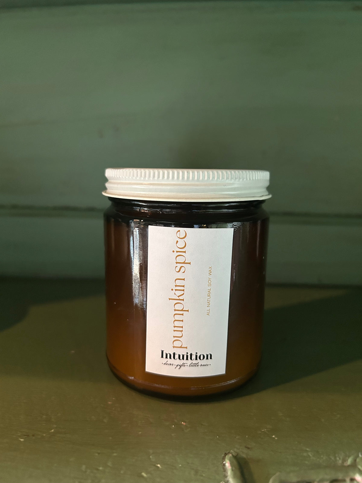Intuition 9oz Amber Jar Candle