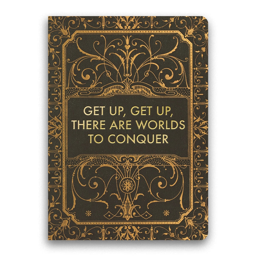 Worlds to Conquer Notebook