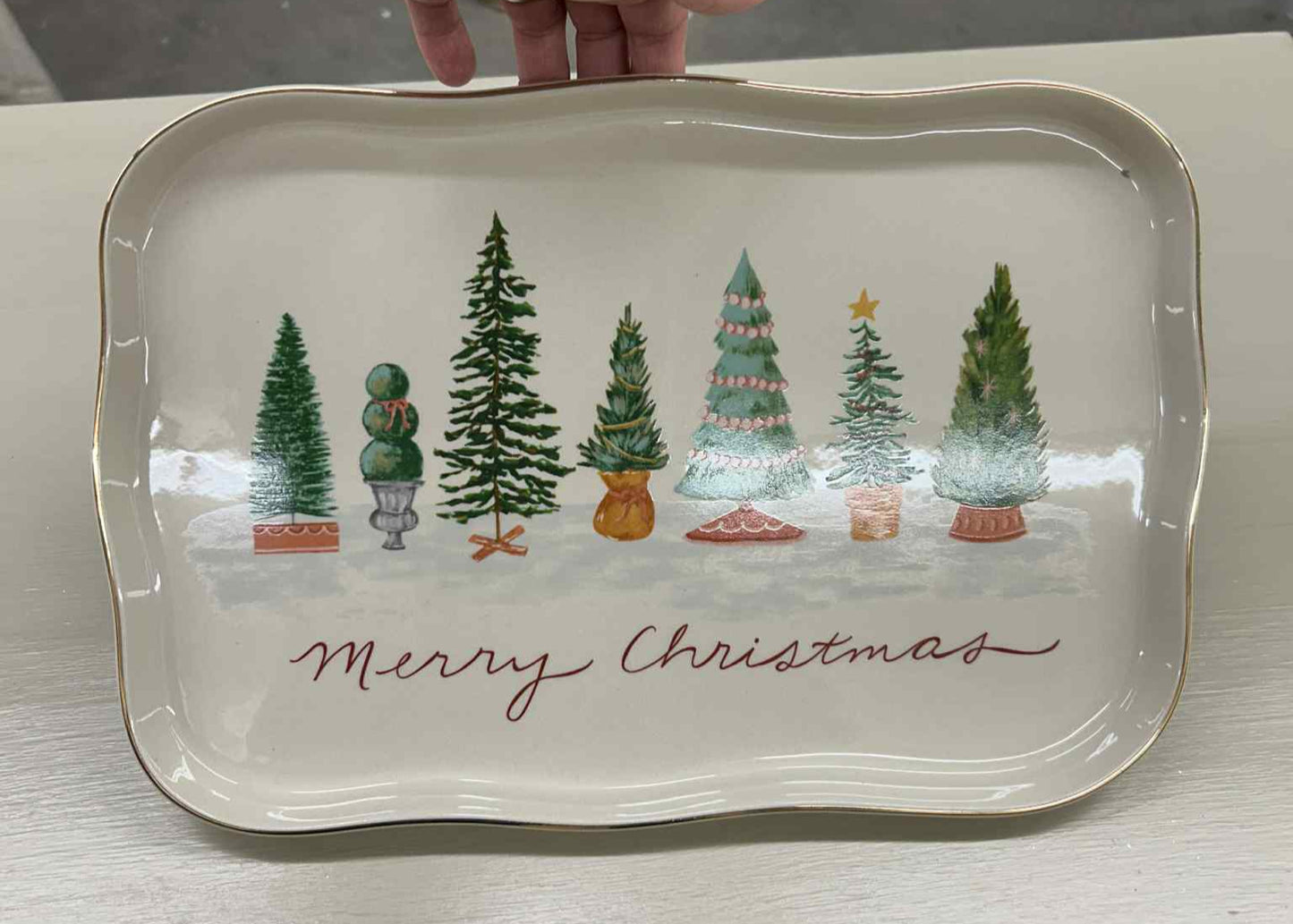 Merry Christmas Platter
