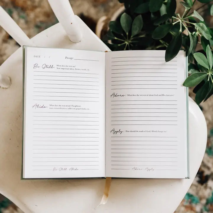 Be Still Journal Gold Foil