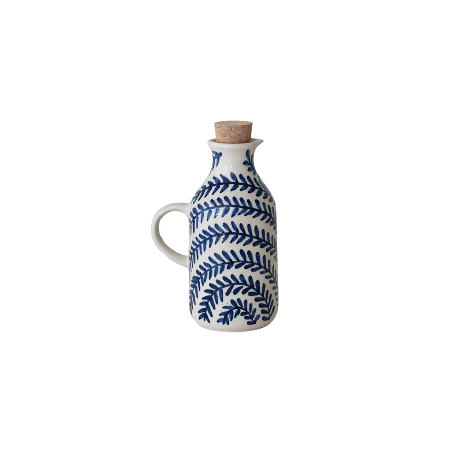 Stoneware Oil Cruet