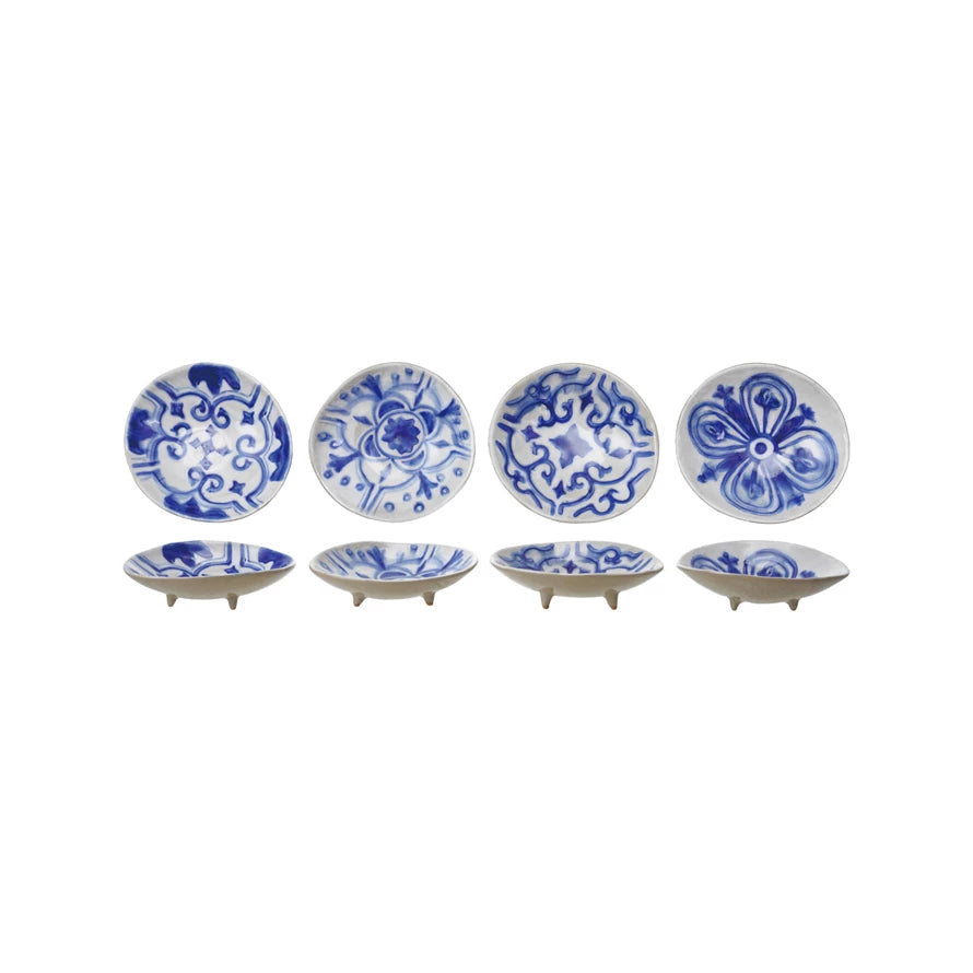 Blue and White Ceramic Dish