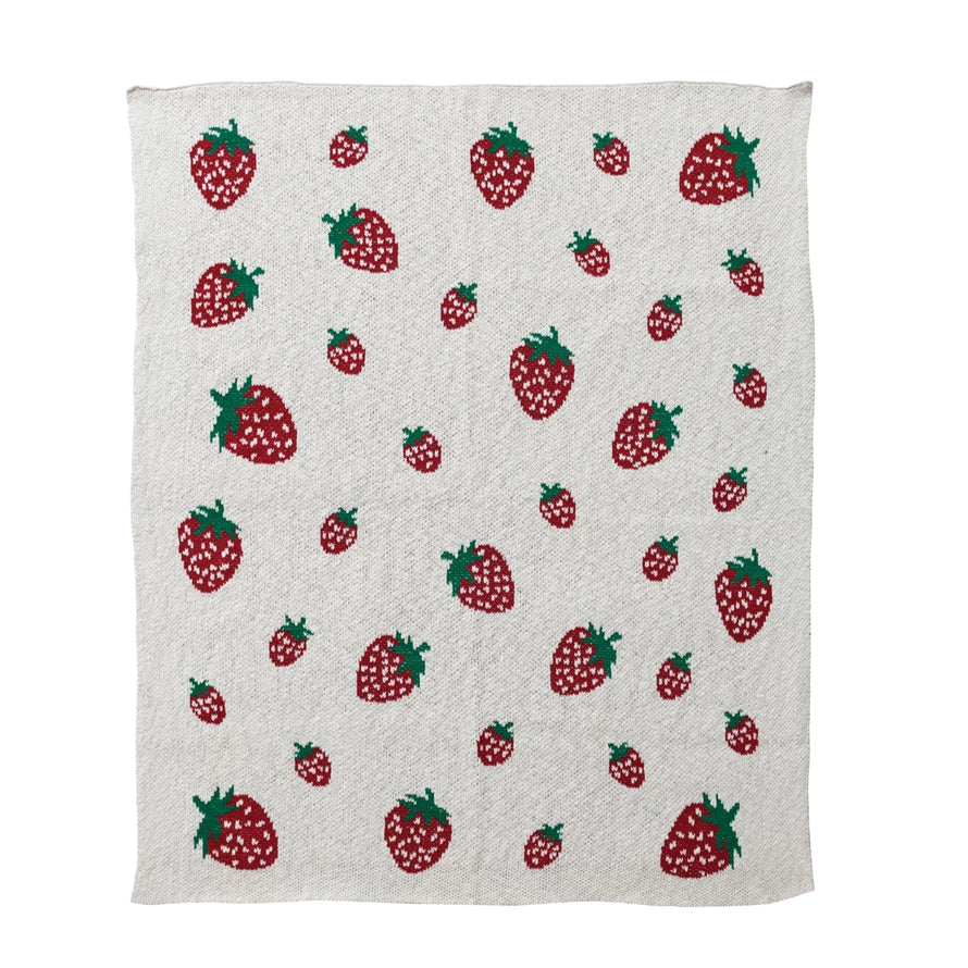 Strawberry Baby Blanket