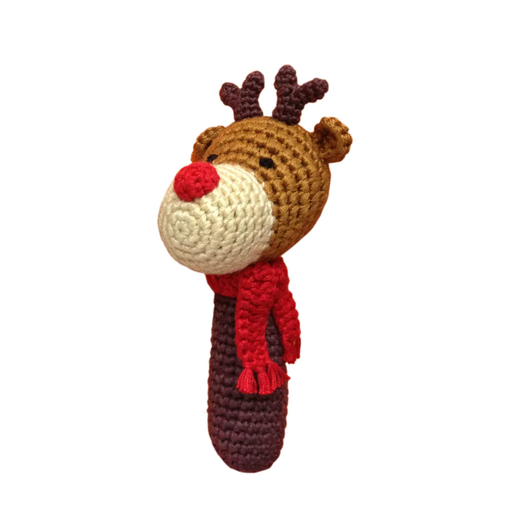 Reindeer Rattle Stick