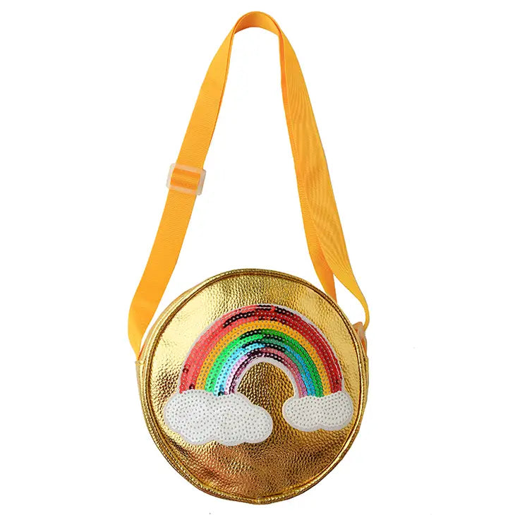 Sequin Rainbow Purse