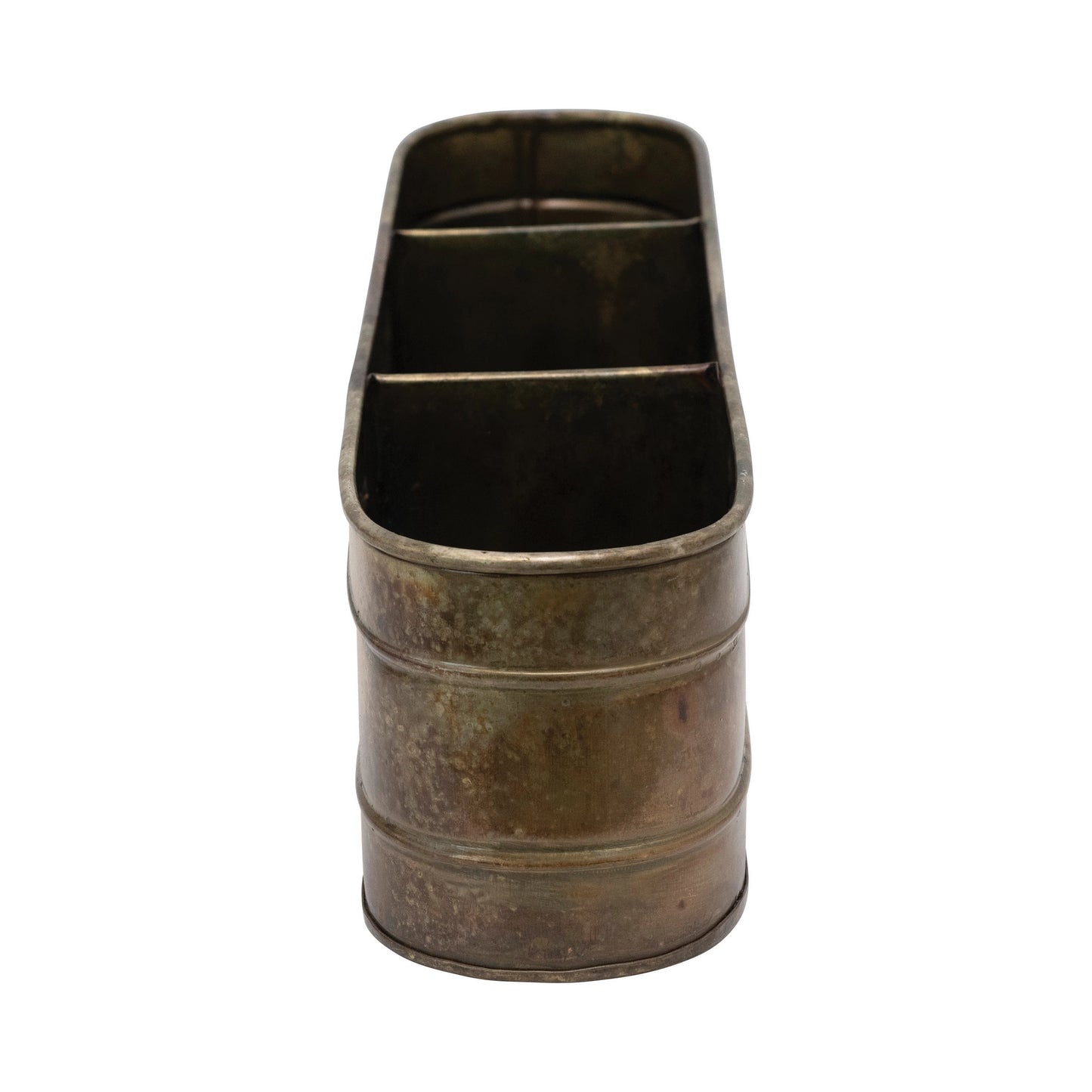 Galvanized Metal Planter 3 Divided