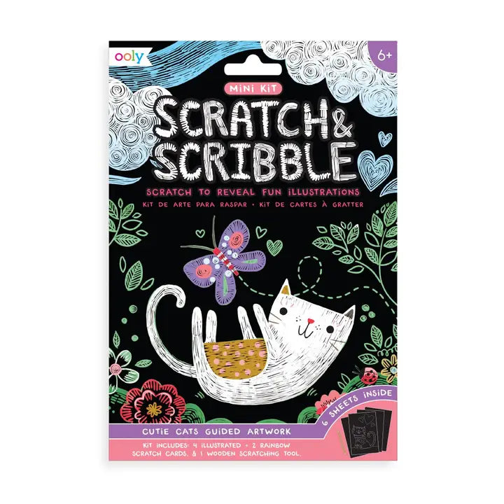 Mini Scratch and Scribble Art Kit