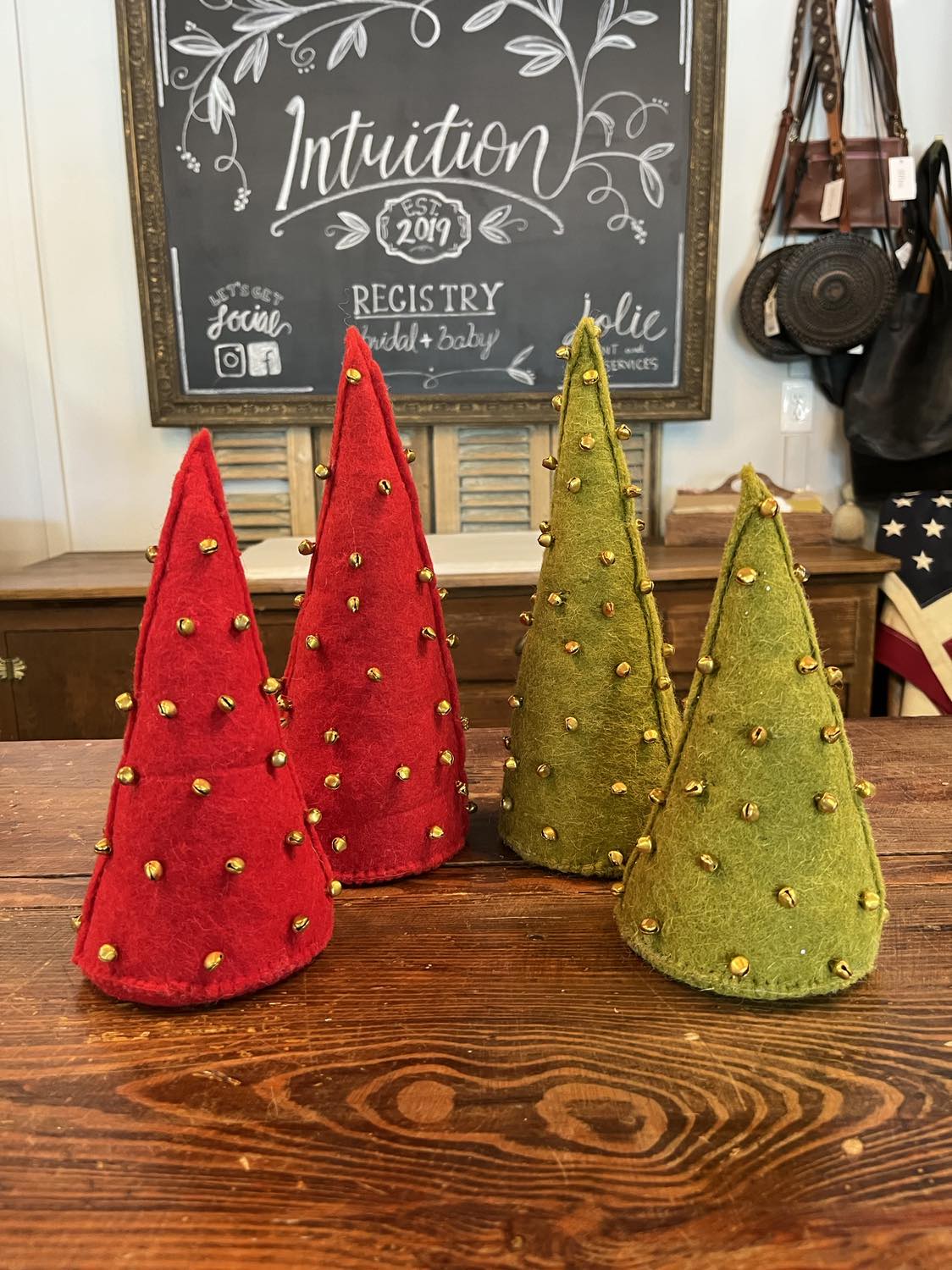 Felt Christmas Tree with Bells