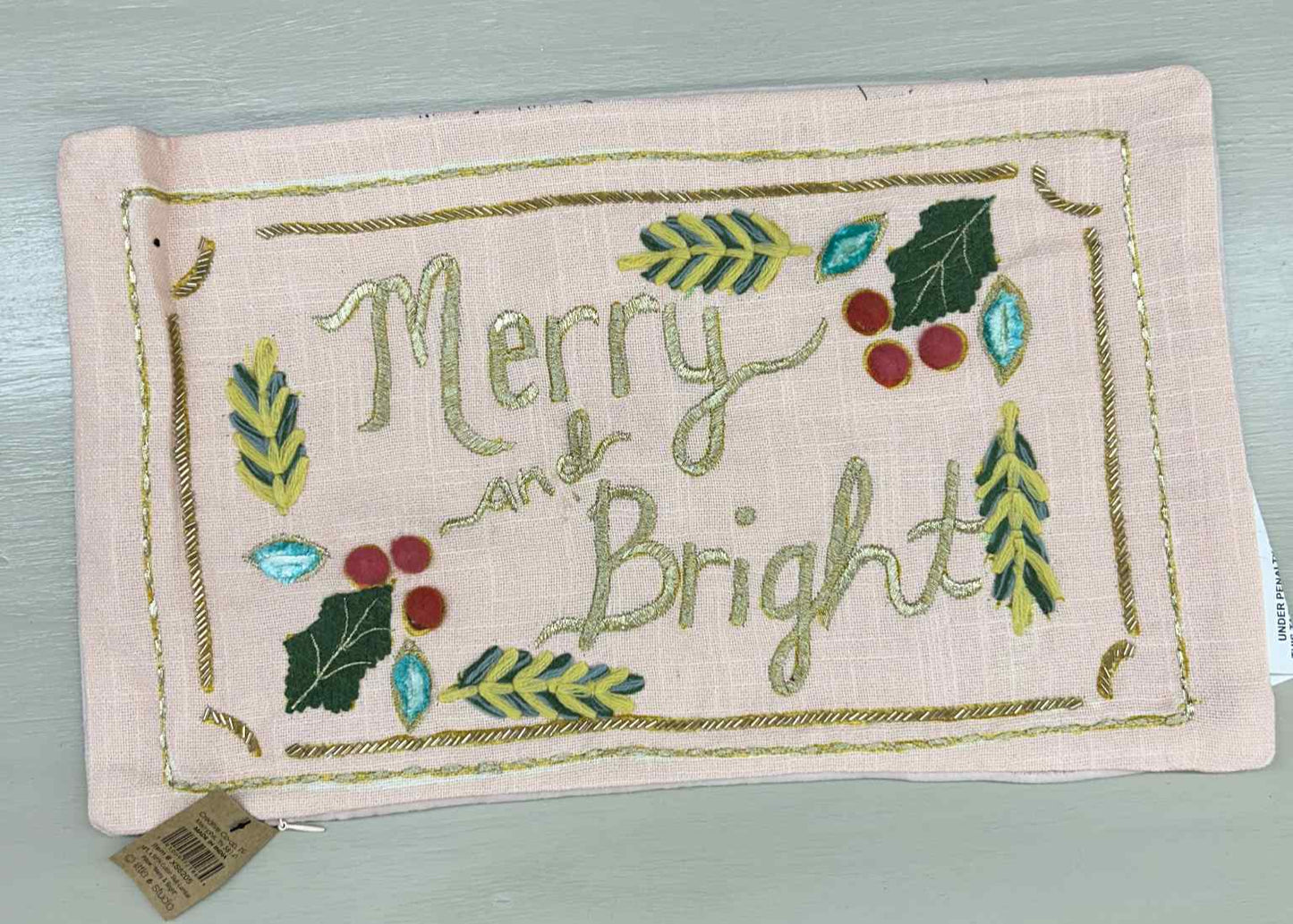 Merry & Bright Lumbar Pillow