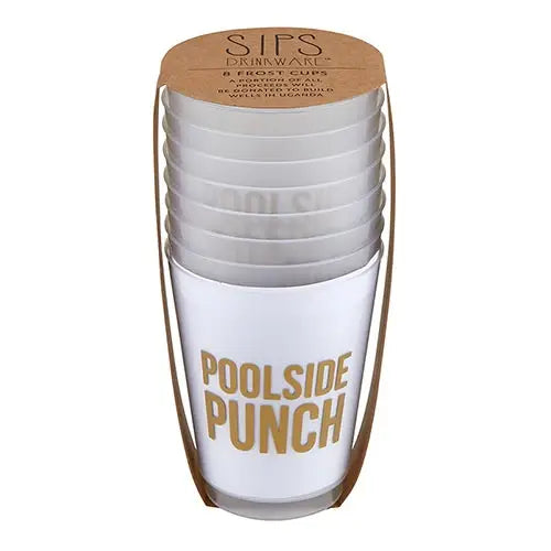 Poolside Punch Frosted Cup 8pk
