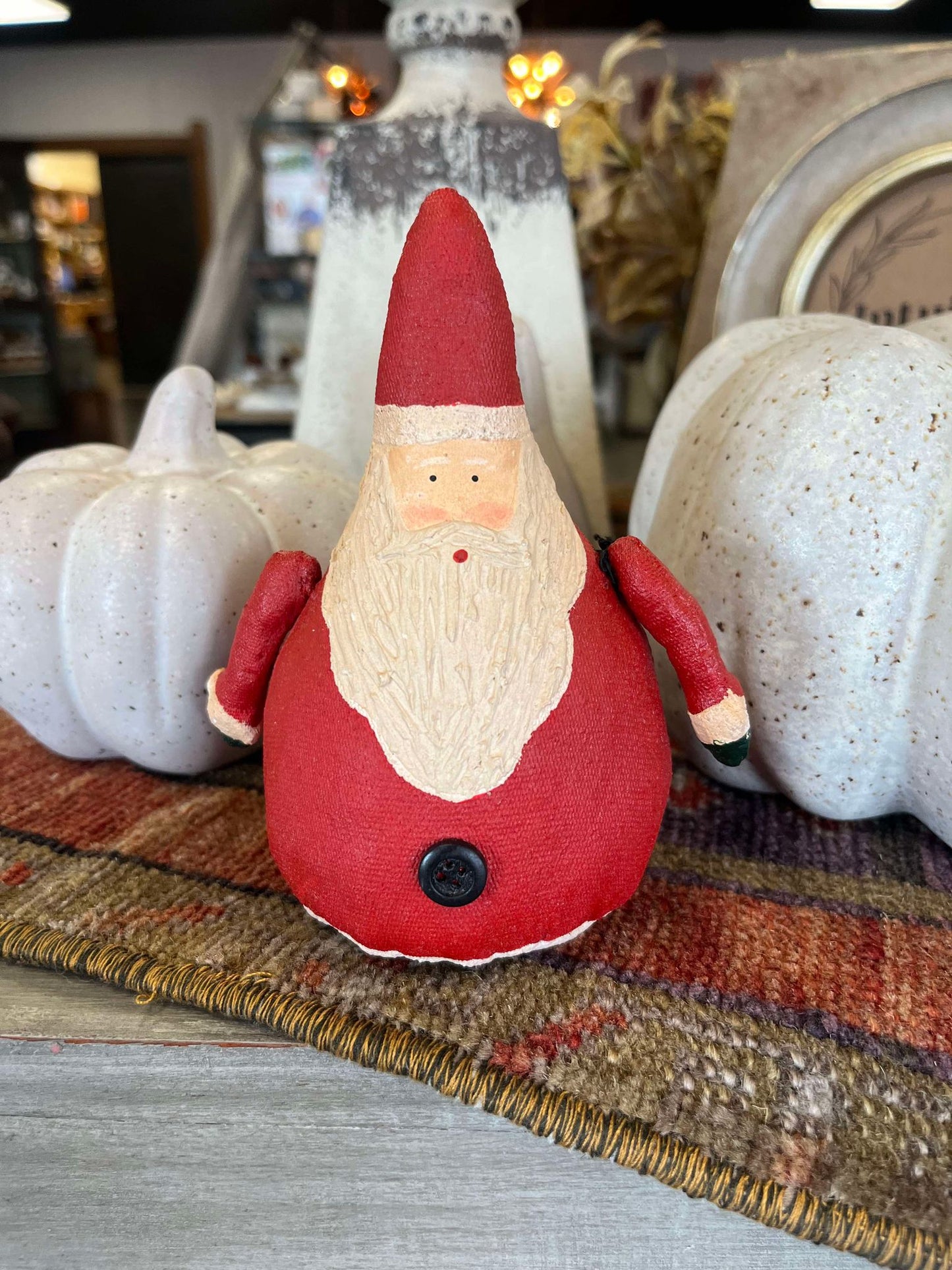 Bell Canvas Santa