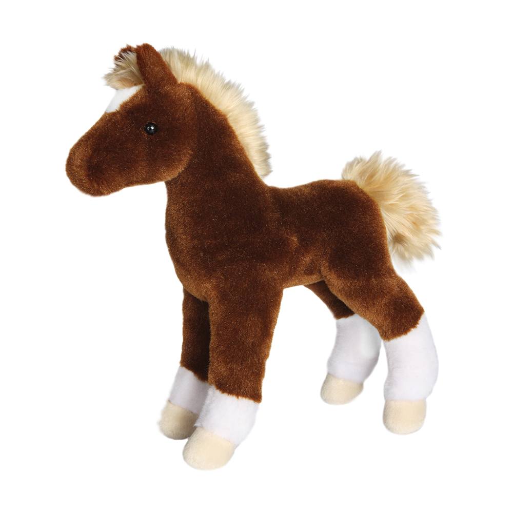 Teak the Chestnut Foal Stuffed Animal