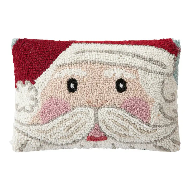 Santa Face Pillow