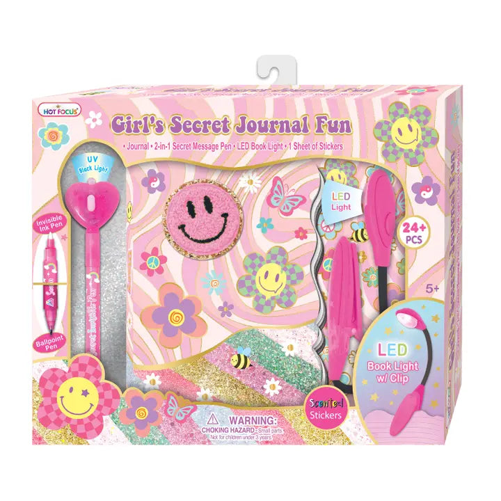 Groovy Flower Secret Journal