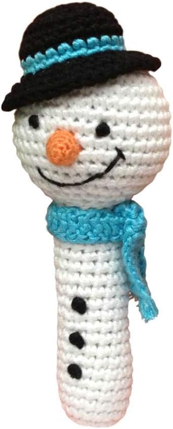 Snowman Stick Rattle