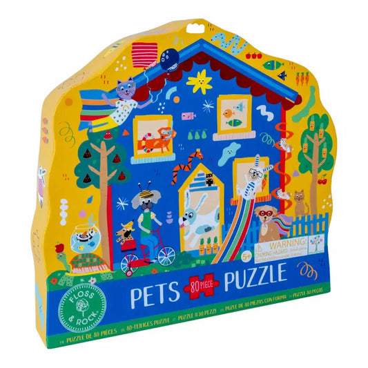 Pet House 80 Piece Puzzle