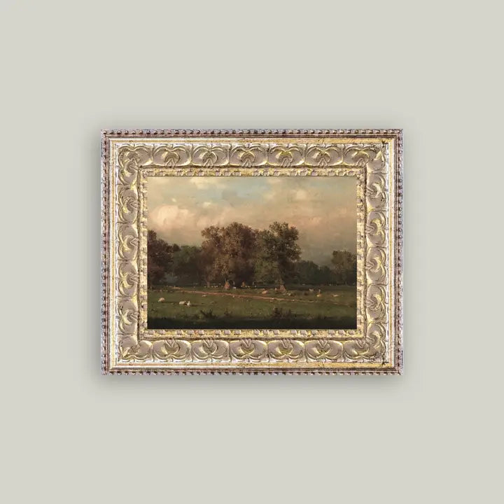 Sheep Farm Framed Art