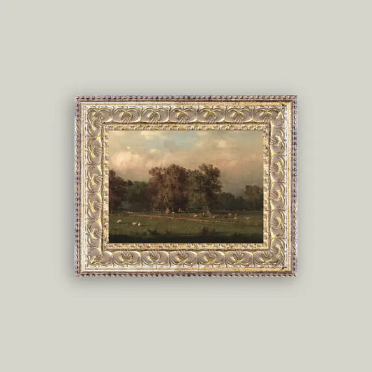 Sheep Farm Framed Art