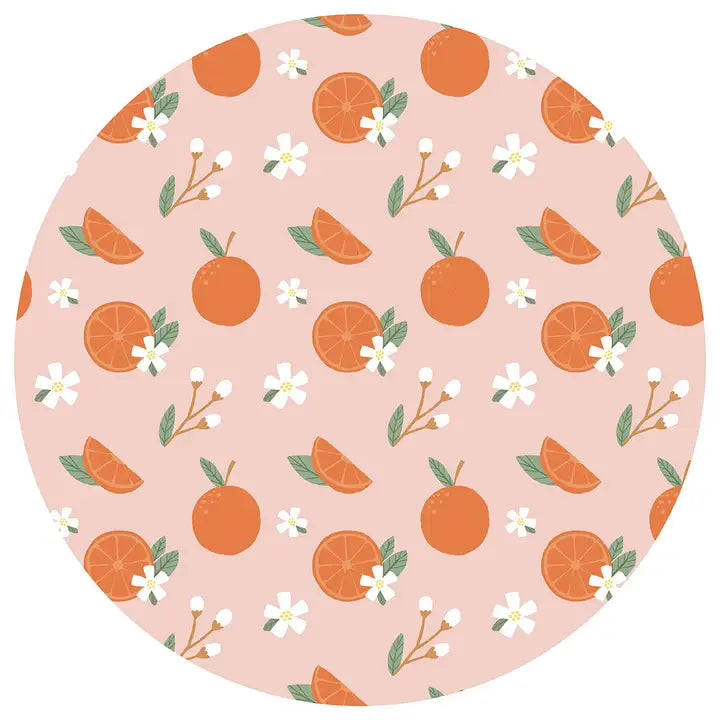 Freshly Squeezed Oranges Bamboo Baby Pajamas
