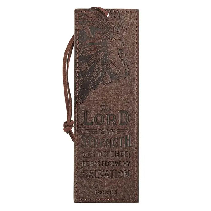 Scripture Faux Leather Bookmarks