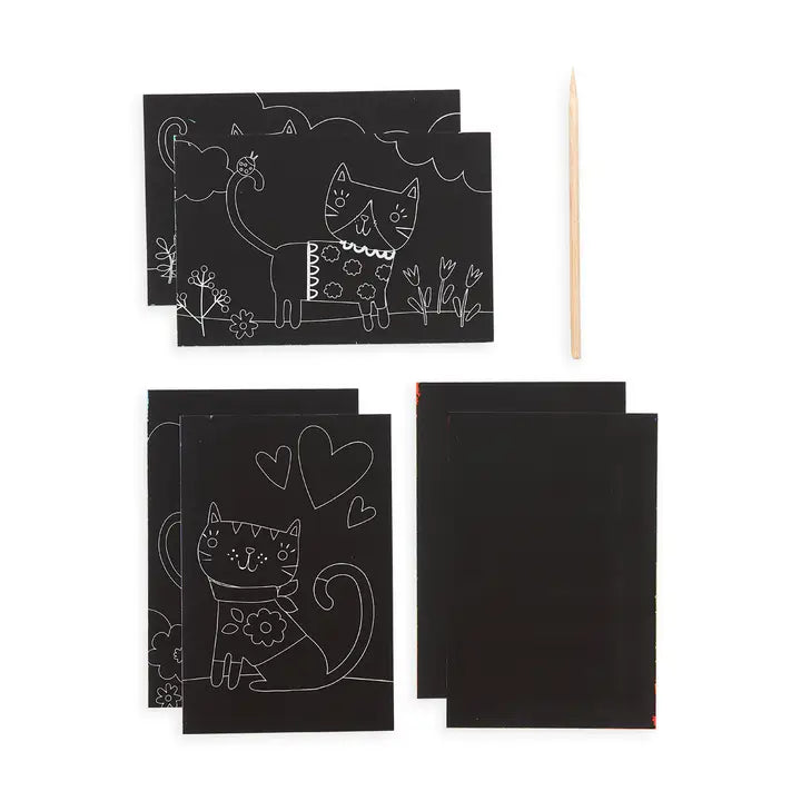 Mini Scratch and Scribble Art Kit