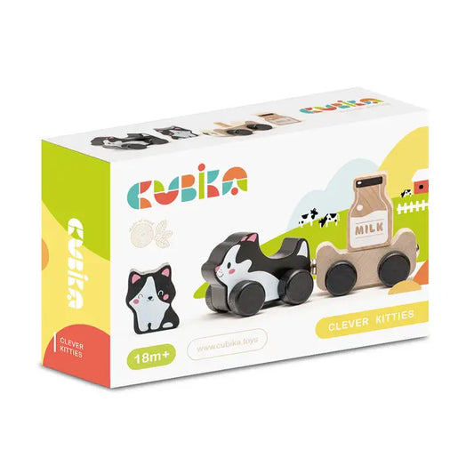 Cubika Wooden Toy Clever Kitties