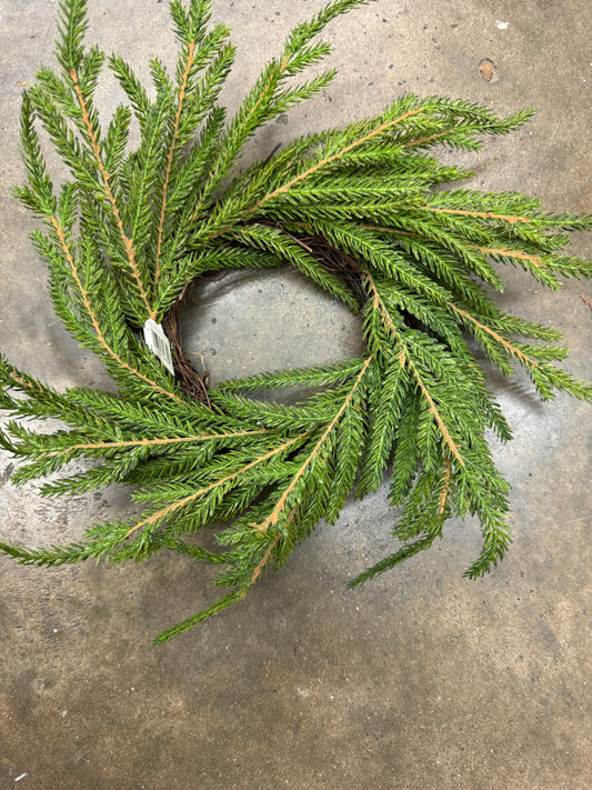 3" Austrian Pine Candle Ring