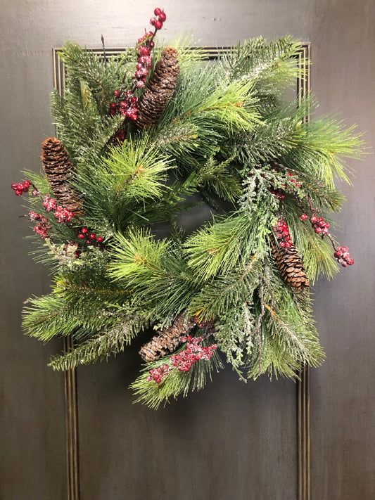 Sugar Pine Berry Wreath