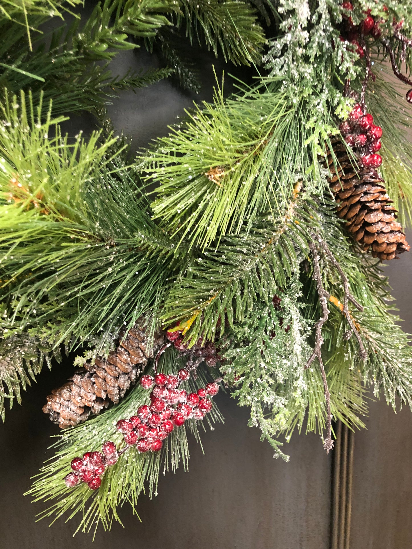 Sugar Pine Berry Wreath