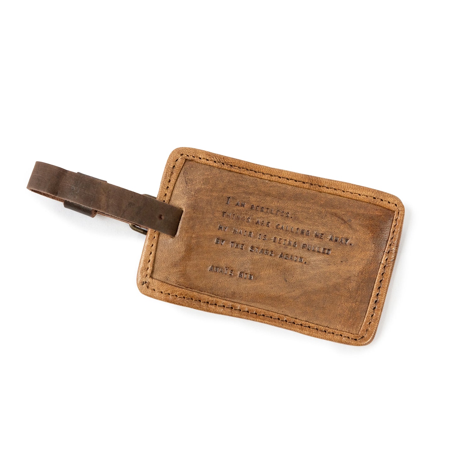 Leather Luggage Tag