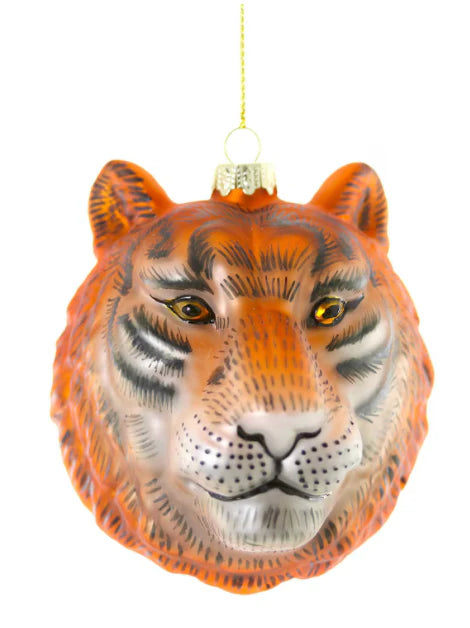 Tiger Head Ornament