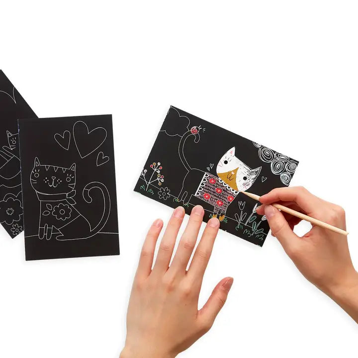 Mini Scratch and Scribble Art Kit