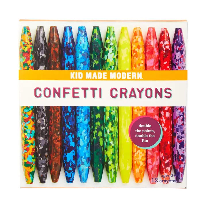 Confetti Crayons