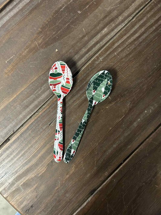 Enameled Christmas Utensils