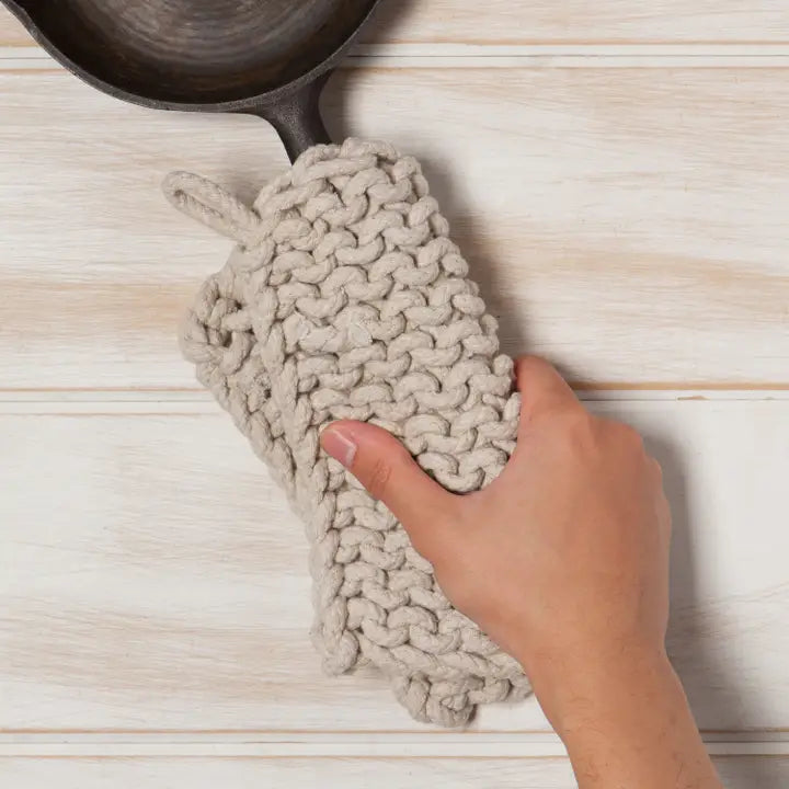 Heirloom Knit Potholders