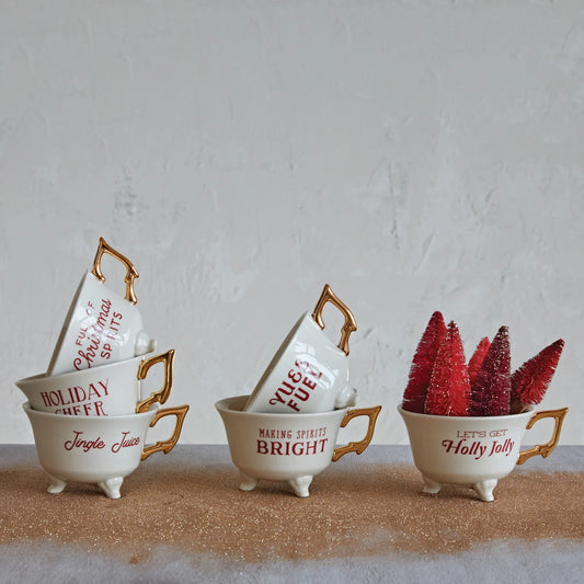 Christmas Tea Cups