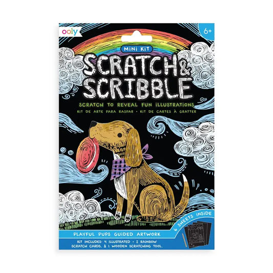 Mini Scratch and Scribble Art Kit