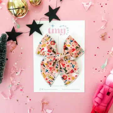 Nutcracker Pink Bow
