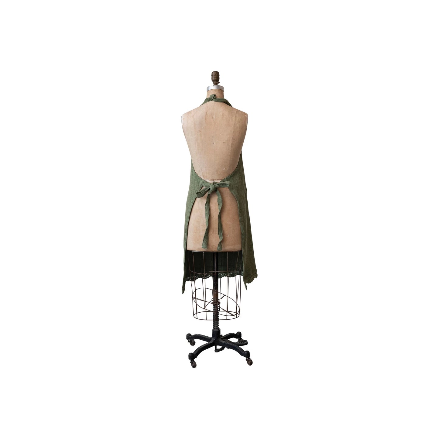 Olive Waffle Apron