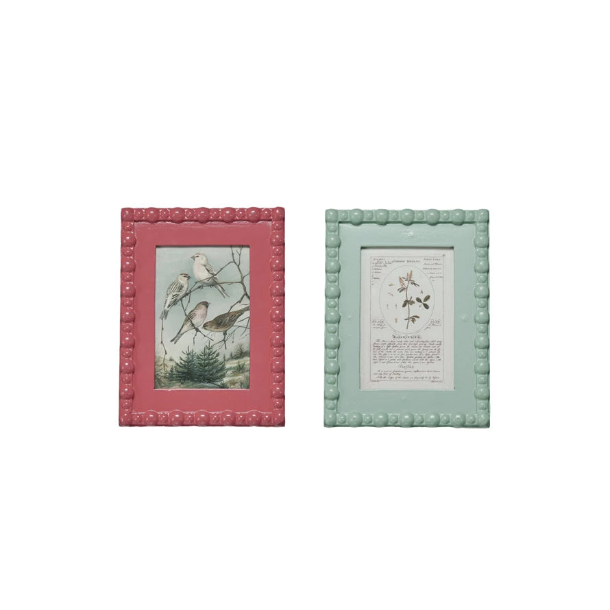 Pastel Hobnail Frames