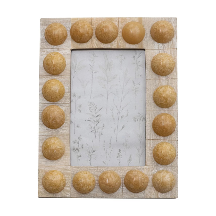 Cream Bobbin Frame 4x6