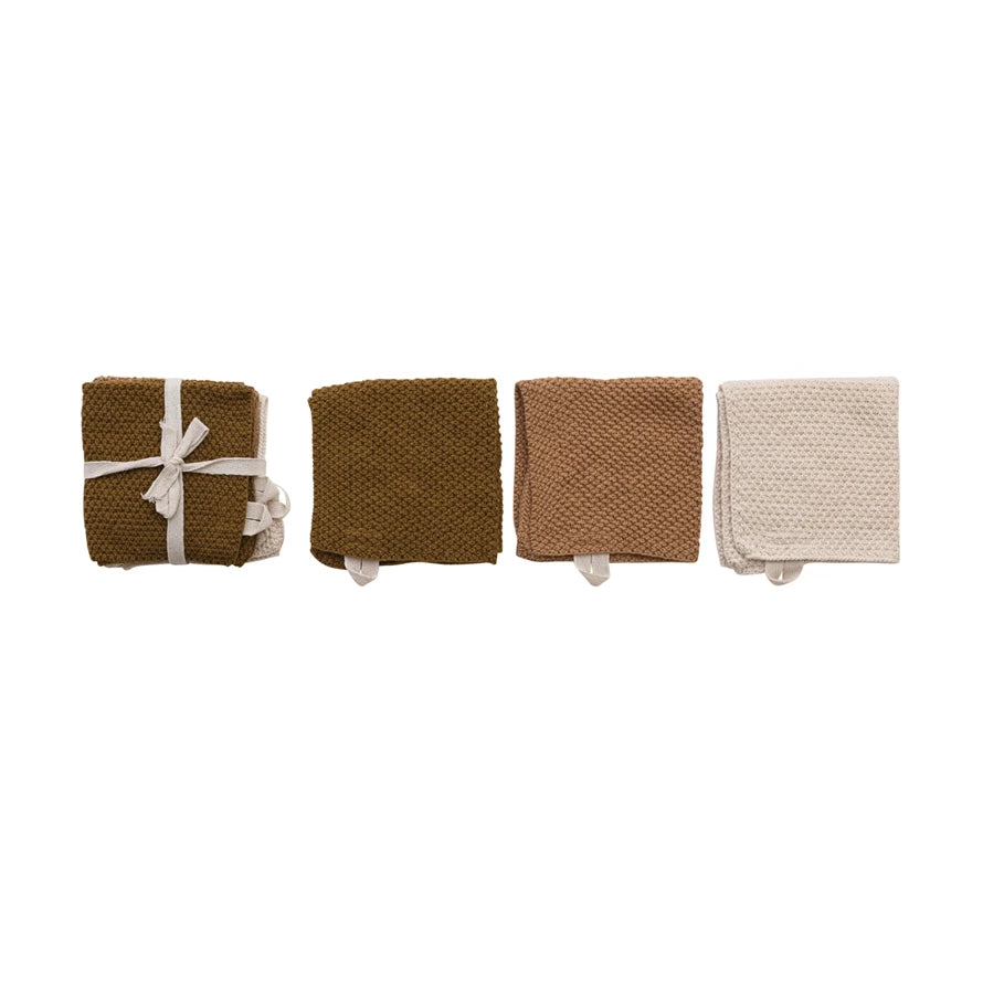 Warm Neutral Dish Cloth Set
