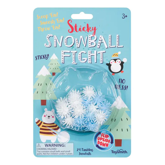 Sticky Snowball Fight