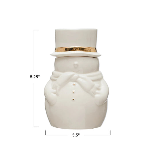 Snowman Cookie Jar