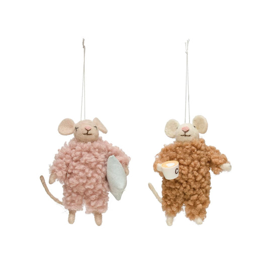 Wool Mouse Ornament