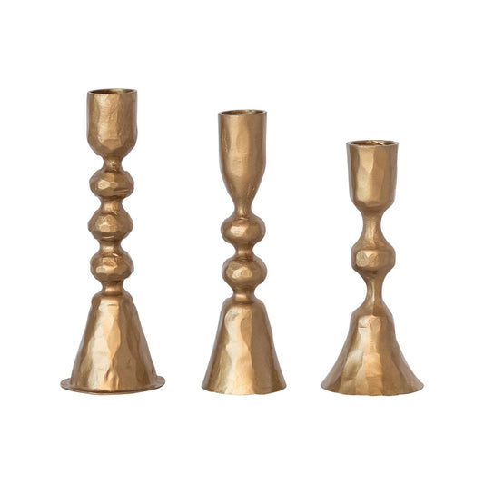 Radiant Brass Tapers