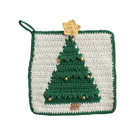 Crocheted Tree Potholder