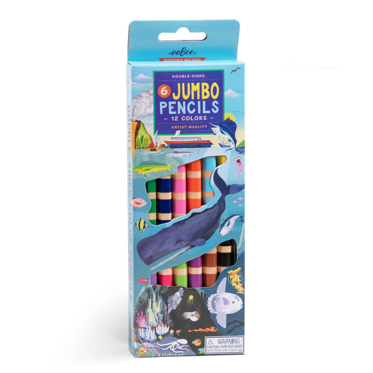 Children Under the Sea Jumbo Double Color Pencils