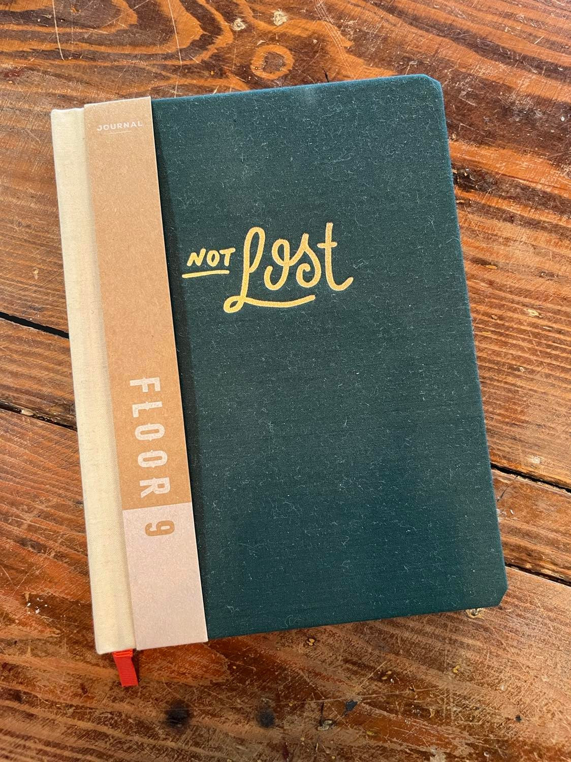 Not Lost Notebook
