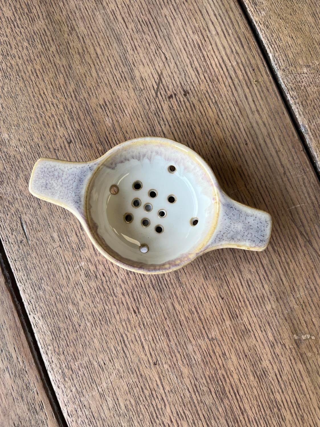 Stoneware Tea Strainer